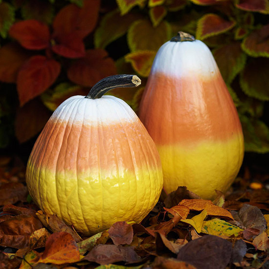 Candy Corn Pumpkins