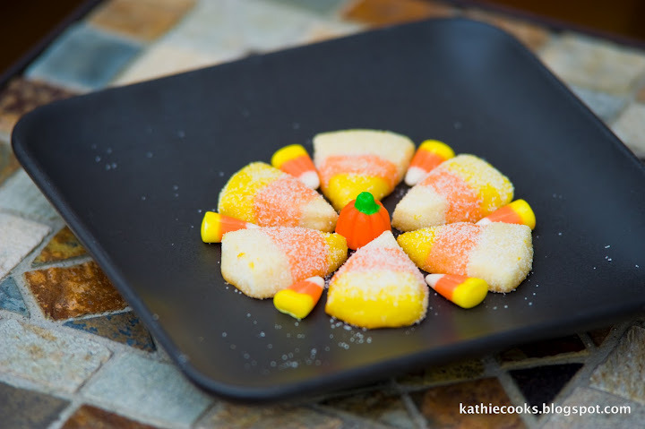 Candy Corn Sugar Cookies