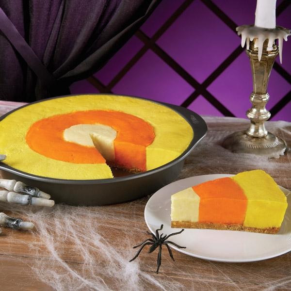 Candy Corn Cheesecake 