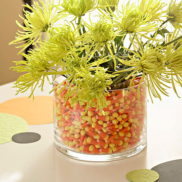 Candy Corn Vase