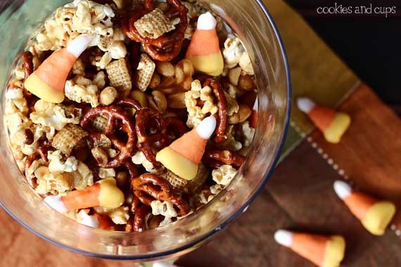 Candy Corn Snack Mix