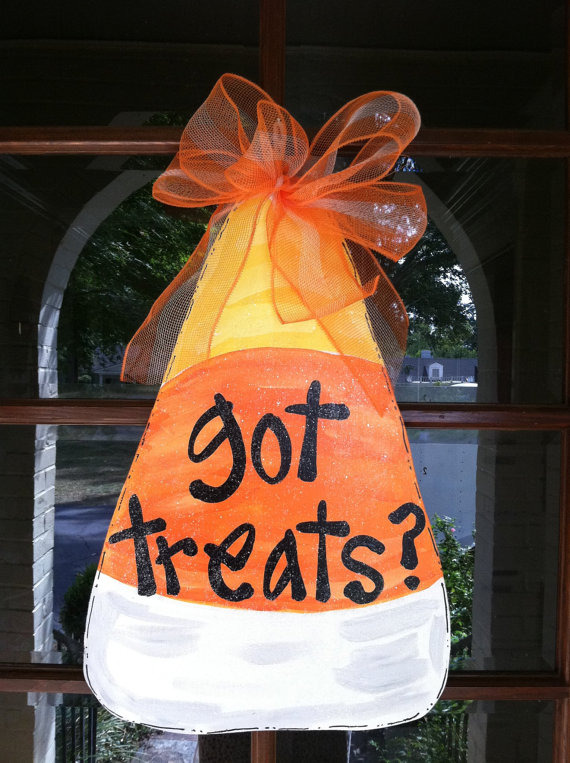 Candy Corn Door Hanger 