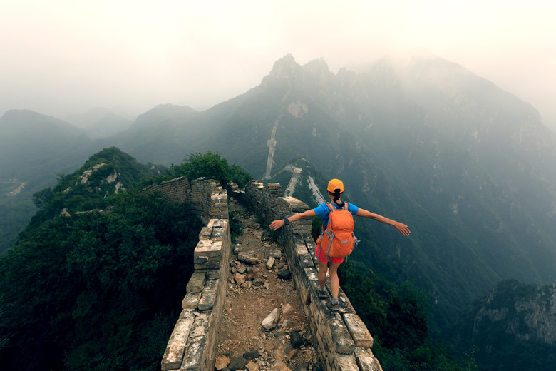 Walking the Great Wall of China