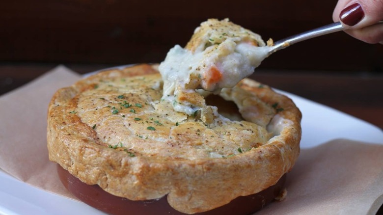 Lazy Dog chicken pot pie