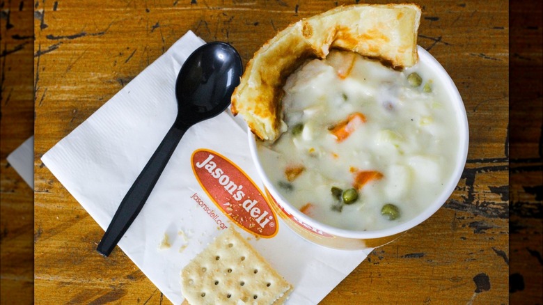 Jason's Deli chicken pot pie soup