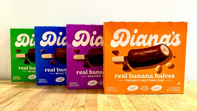 Assorted Diana's bananas flavors