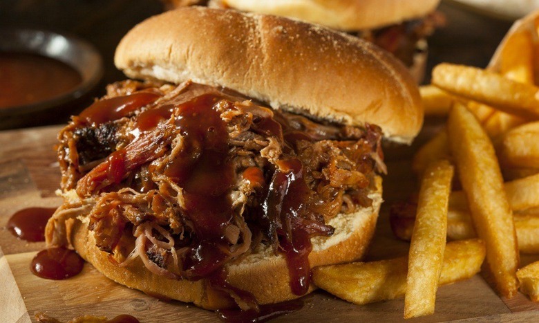 pulled chicken