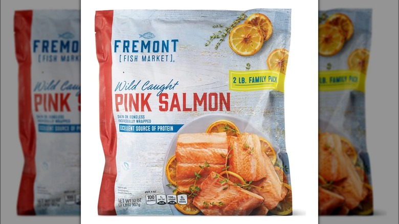 Fremont Fish Market pink salmon bag