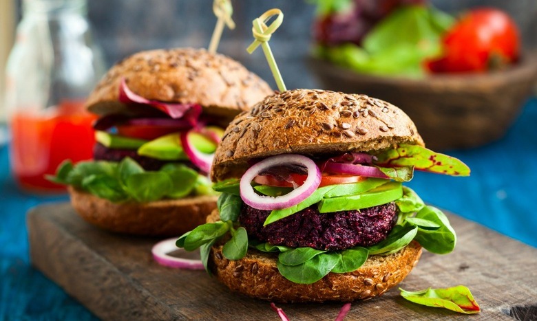 veggie burgers