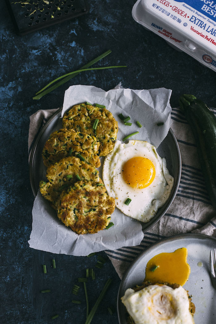 4 Ingredient Zucchini Fritters