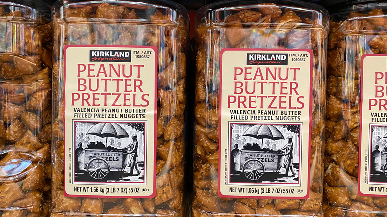 Kirkland Signature peanut butter pretzels