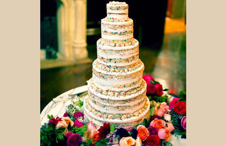 Funfetti Wedding Cake