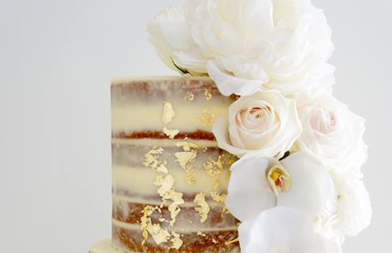 Gold Leaf Cake