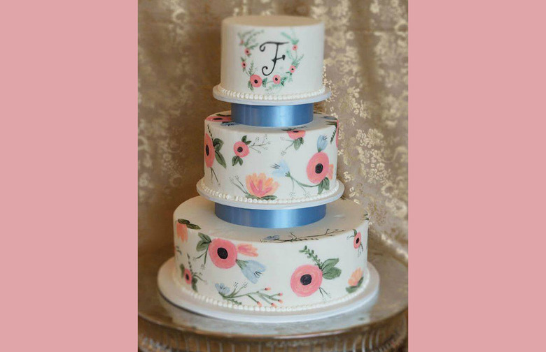 Hand-Painted Cake