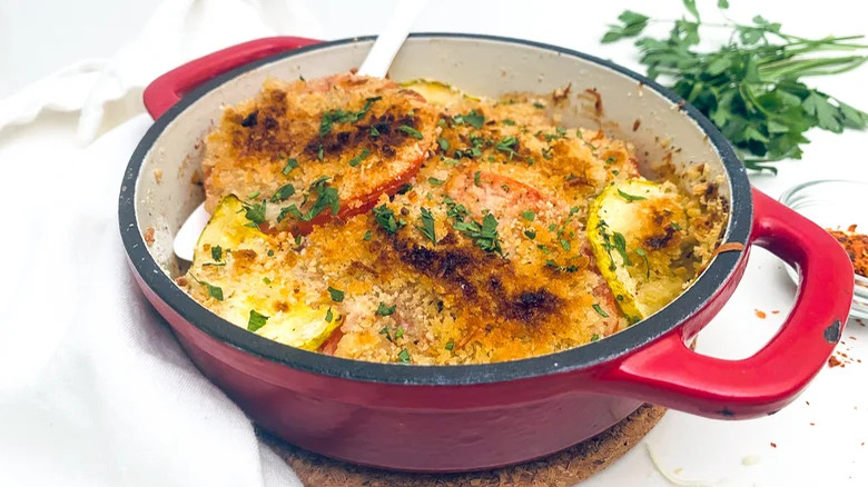 Tomato and Zucchini Casserole