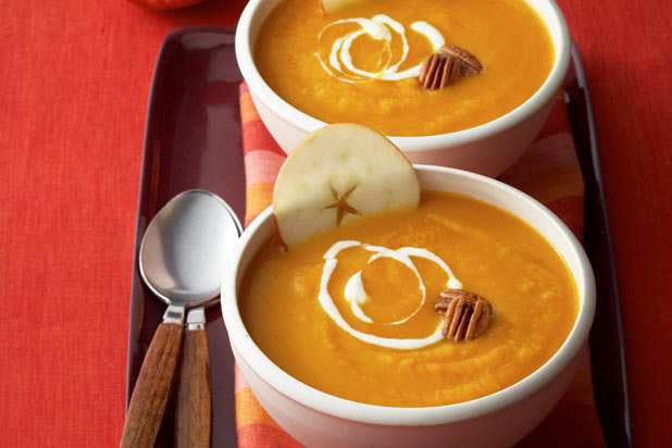 Curried Sweet Potato Apple Soup Recipe