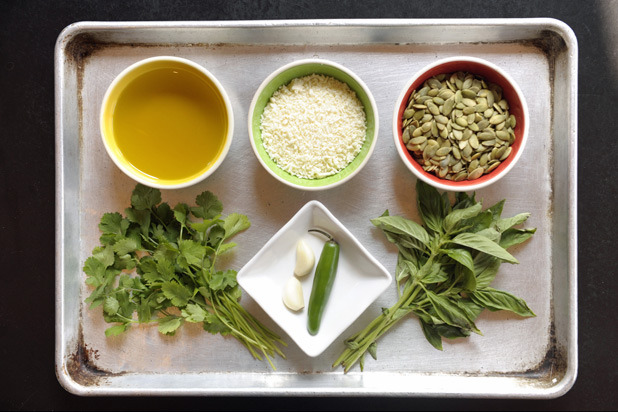 Recipe: Cilantro-Cotija Pesto