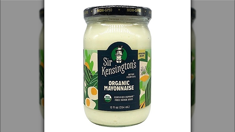 Sir Kensington's organic mayonnaise jar