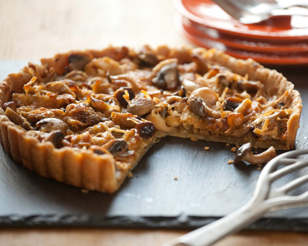 Wild Mushroom Tart Recipe