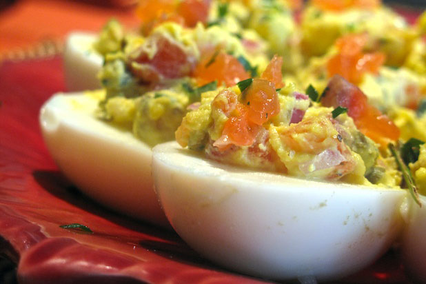 Smoked Salmon Deviled Eggs Recipe