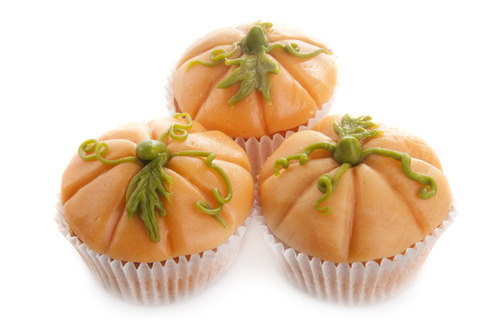 Pumpkin SCREAM Cheese Cupcakes