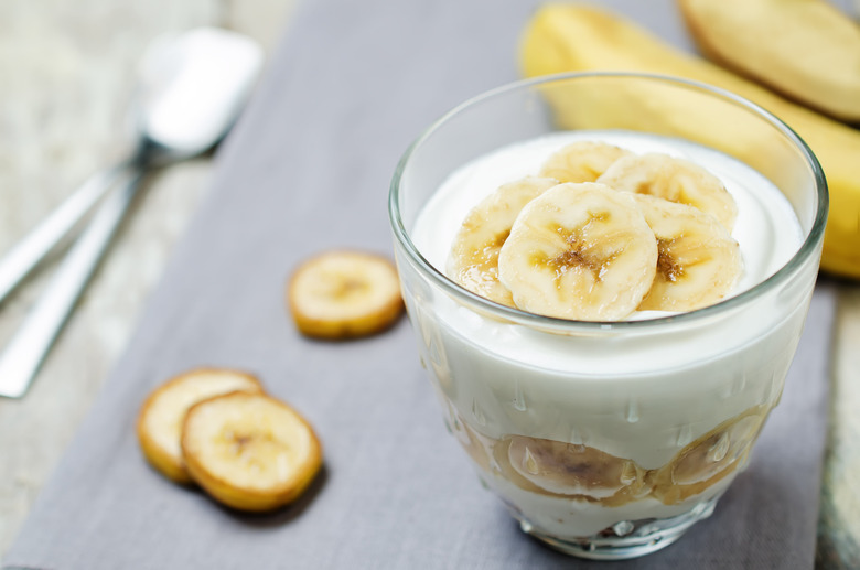 Combine Bananas and Greek Yogurt