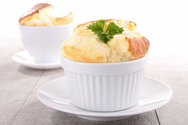 Cheesy Asparagus Soufflé Recipe