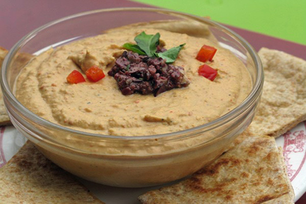 Roasted Red Pepper Hummus