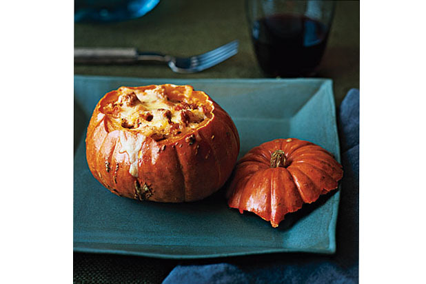 Quinoa-Stuffed Gold Nugget Squash