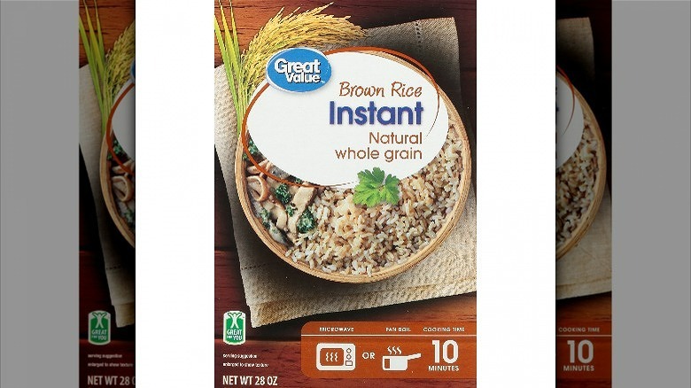 Great Value instant brown rice