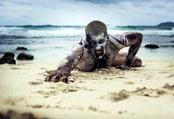 Beach Blanket Zombie