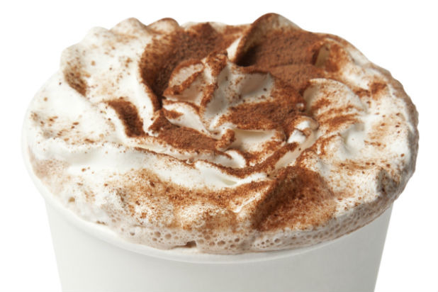 2) Burger King Hot Chocolate (Small)