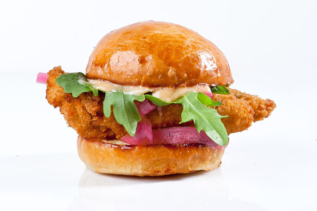 Fried Island Creek Oyster Sliders