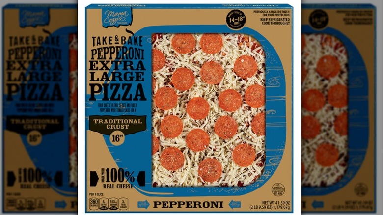 Mama Cozzi's Pizza Kitchen Take and Bake pepperoni pizza