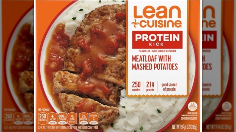 Lean Cuisine Meatloaf with Mashed Potatoes