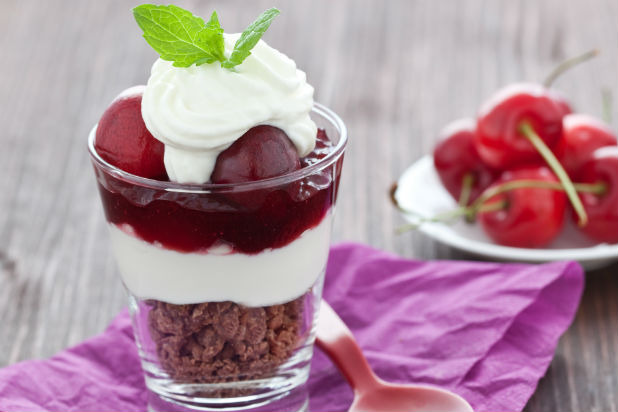 Cherry-Almond Trifle