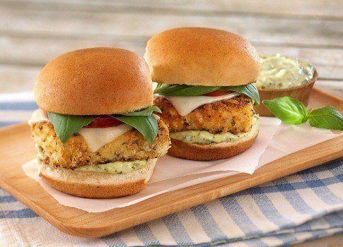 Crispy Tofu Parmesan Sliders