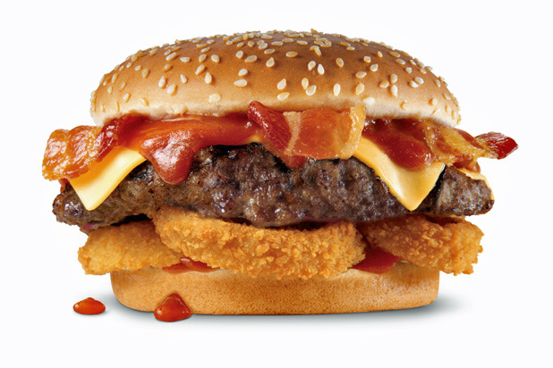 47. Carl's Jr. Western Bacon Cheeseburger