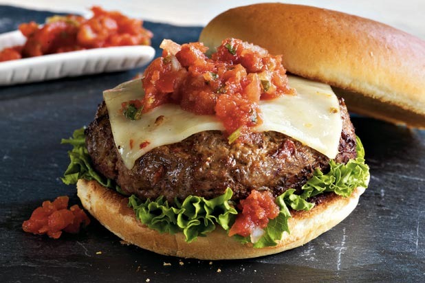 19. Southwest Salsa Burger