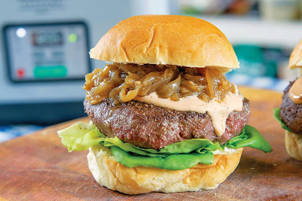 8. Sous Vide Burger 