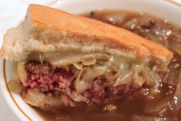 6. The French Onion Soup Burger