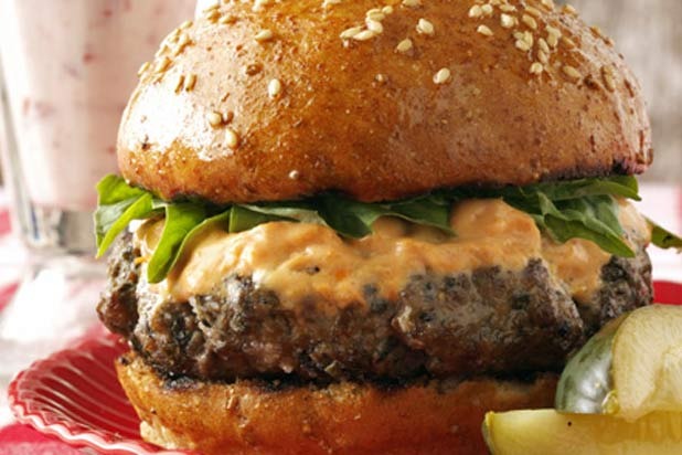 2. Sun-Dried Tomato Basil Burger