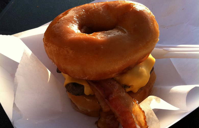 The 'Luther' Donut Burger