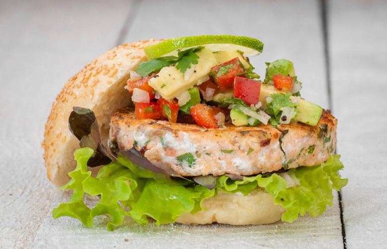 Healthy Shrimp Burger