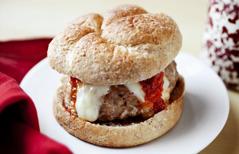 Melty Mozzarella Burger