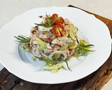 Honey-Smoked Norwegian Salmon Salad