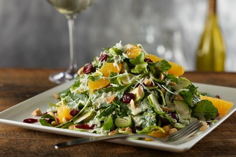 Kale and Brussels Sprouts Salad