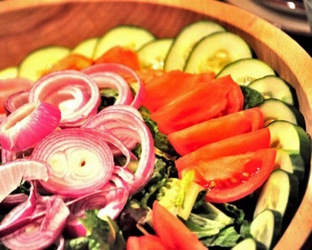 'Plain Jane' Salad With Poppy Tahini Dressing