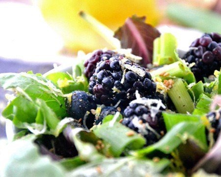 Blackberry-Lemon Salad