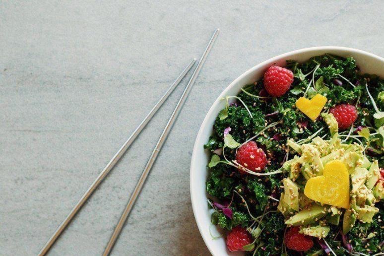 Raspberry Avocado Salad